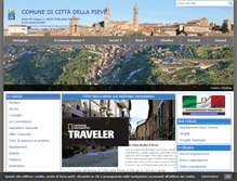 Tablet Screenshot of comune.cittadellapieve.pg.it